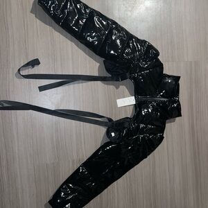 Daisy Black Puffer Jacket